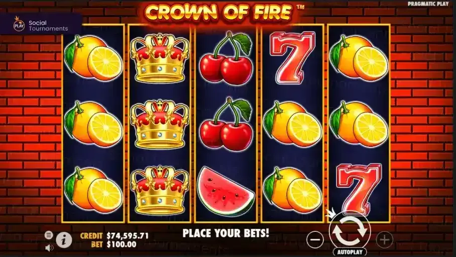 老虎机游戏界面